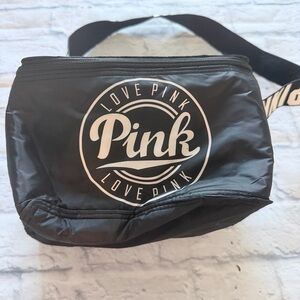 PINK Victoria’s Secret Lunch Box | Black White Logo